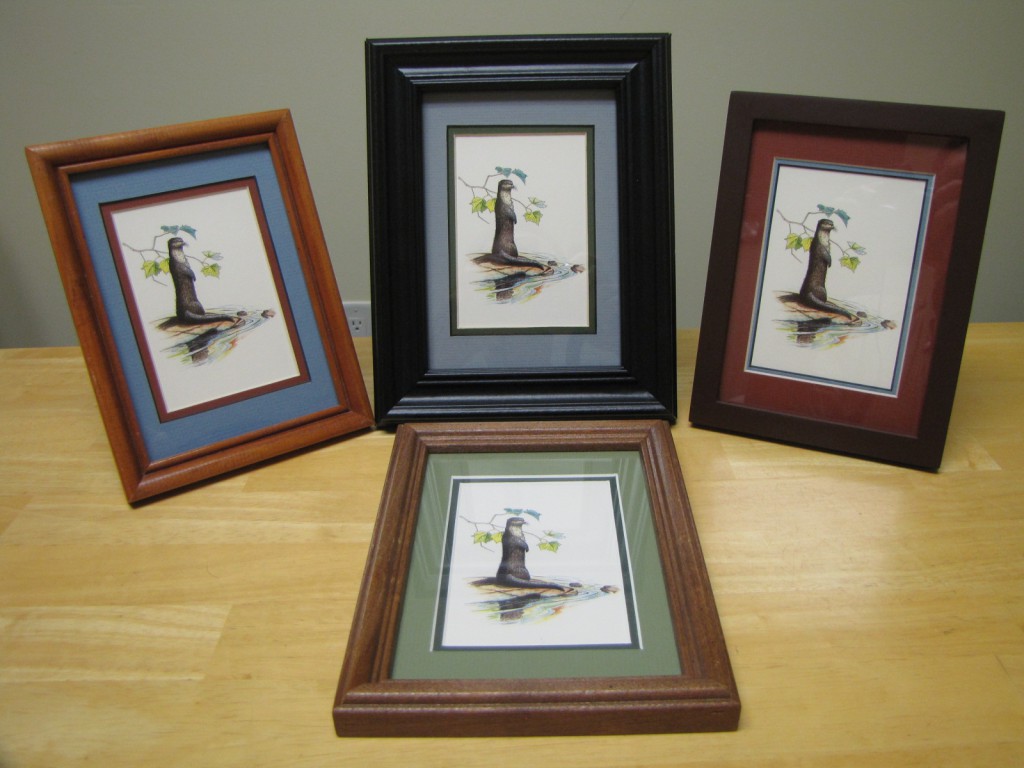 Framed LTWA Otter Prints For Sale