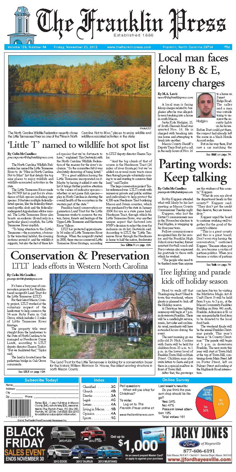 “Conservation & Preservation: LTLT leads efforts in Western North Carolina”