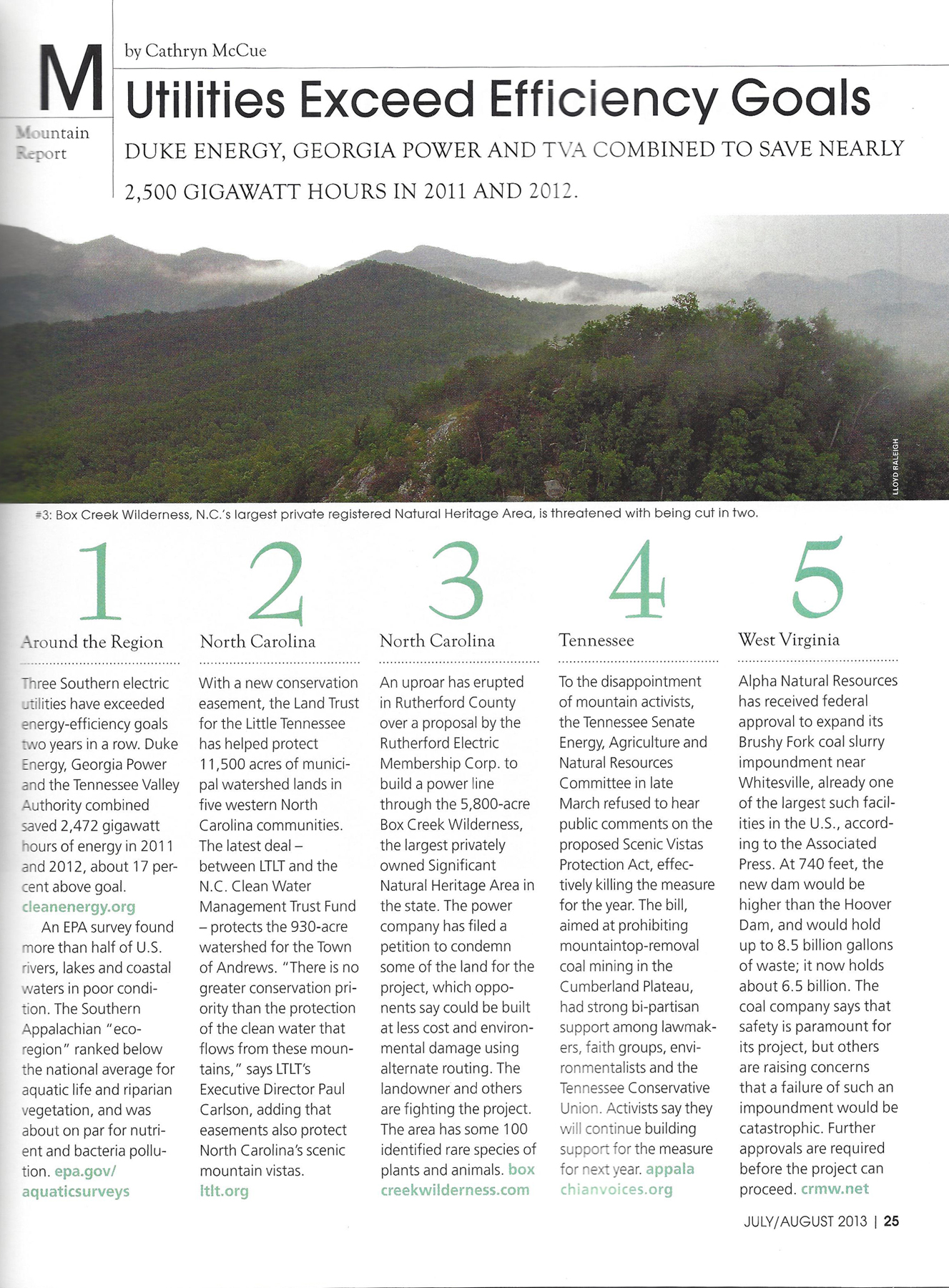 Blue Ridge Country Magazine Features LTLT